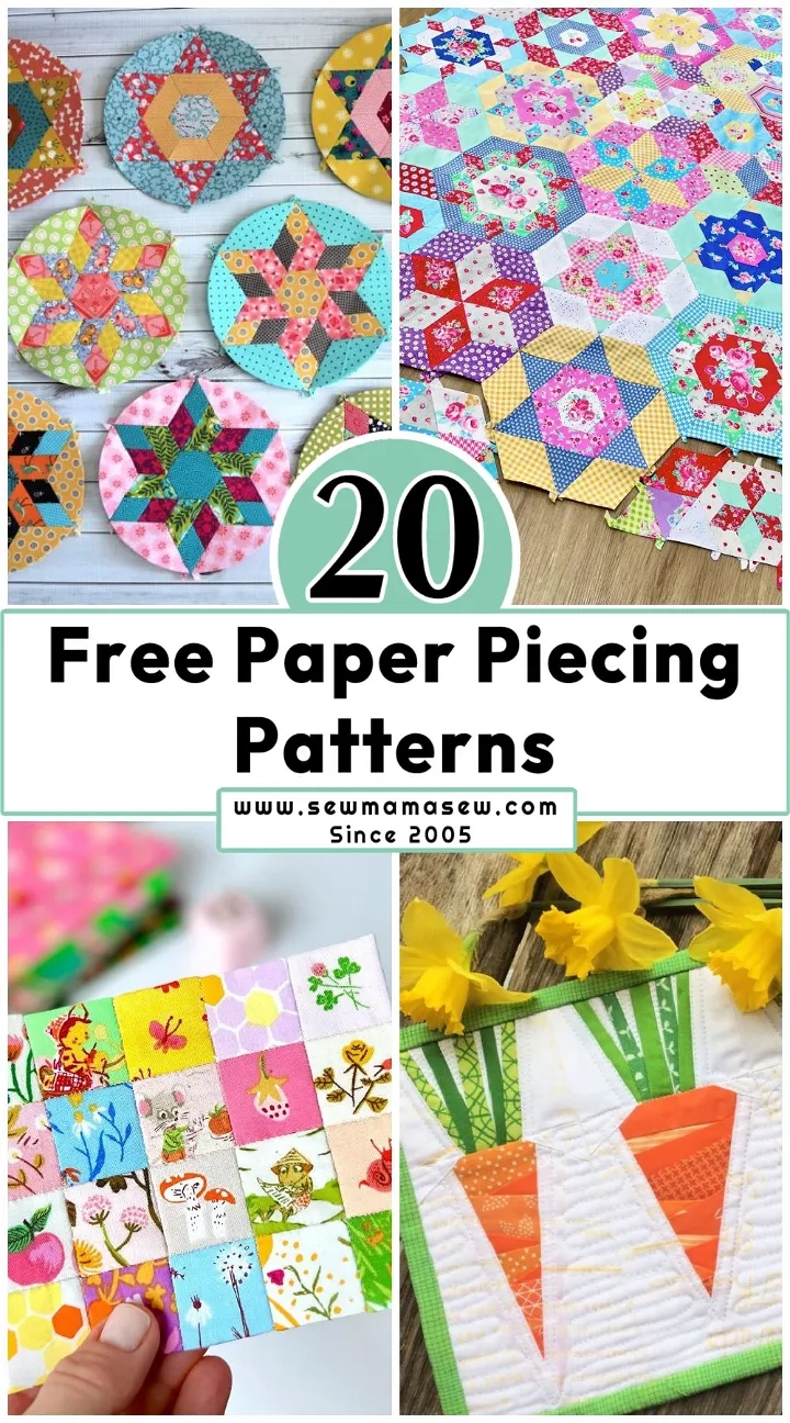 Free Printable Paper Piecing Templates