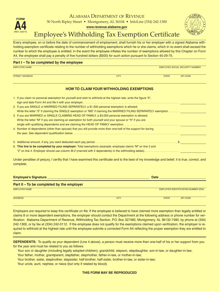 Printable A4 Form 2025