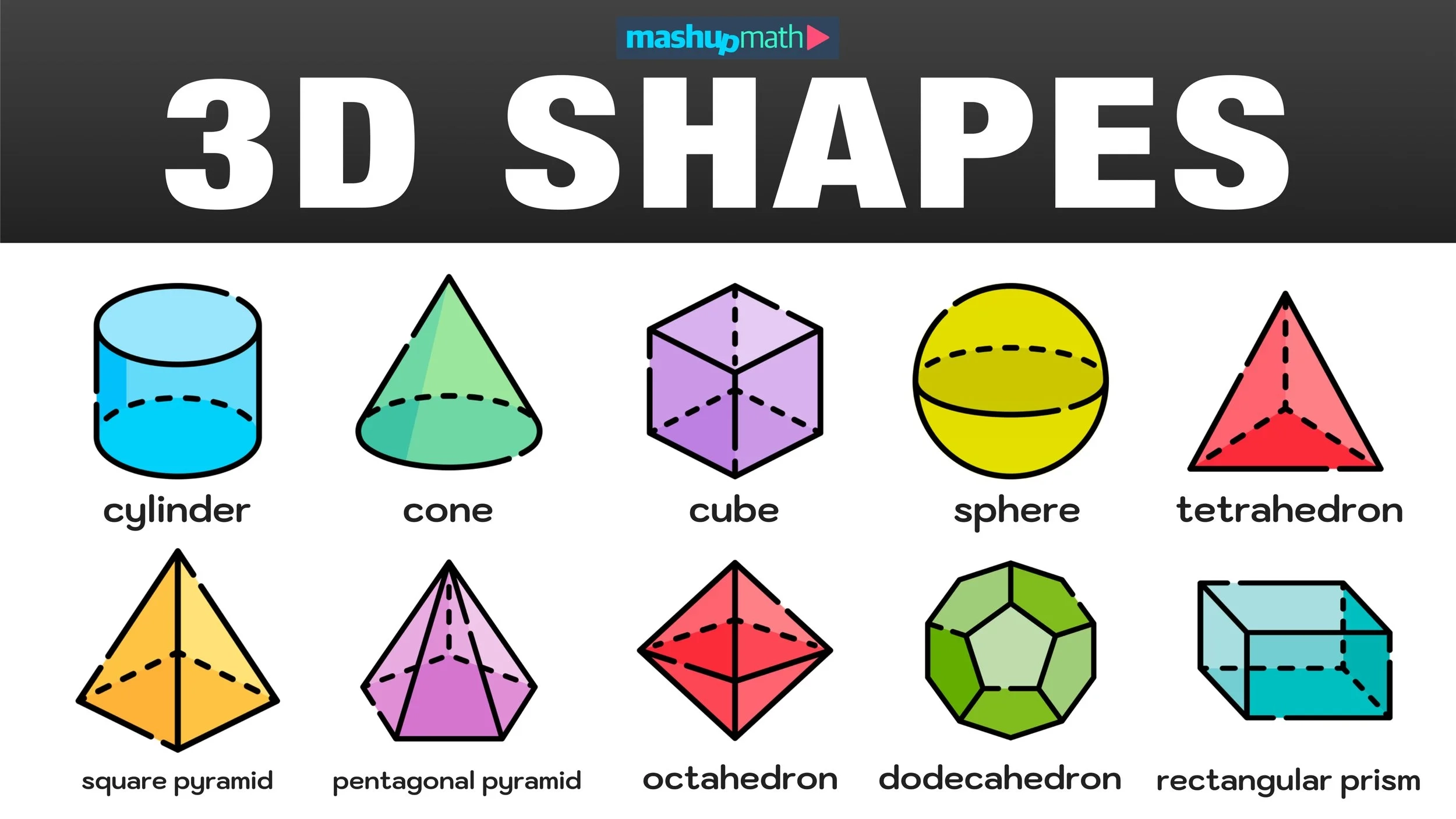 Printable 3 D Shapes