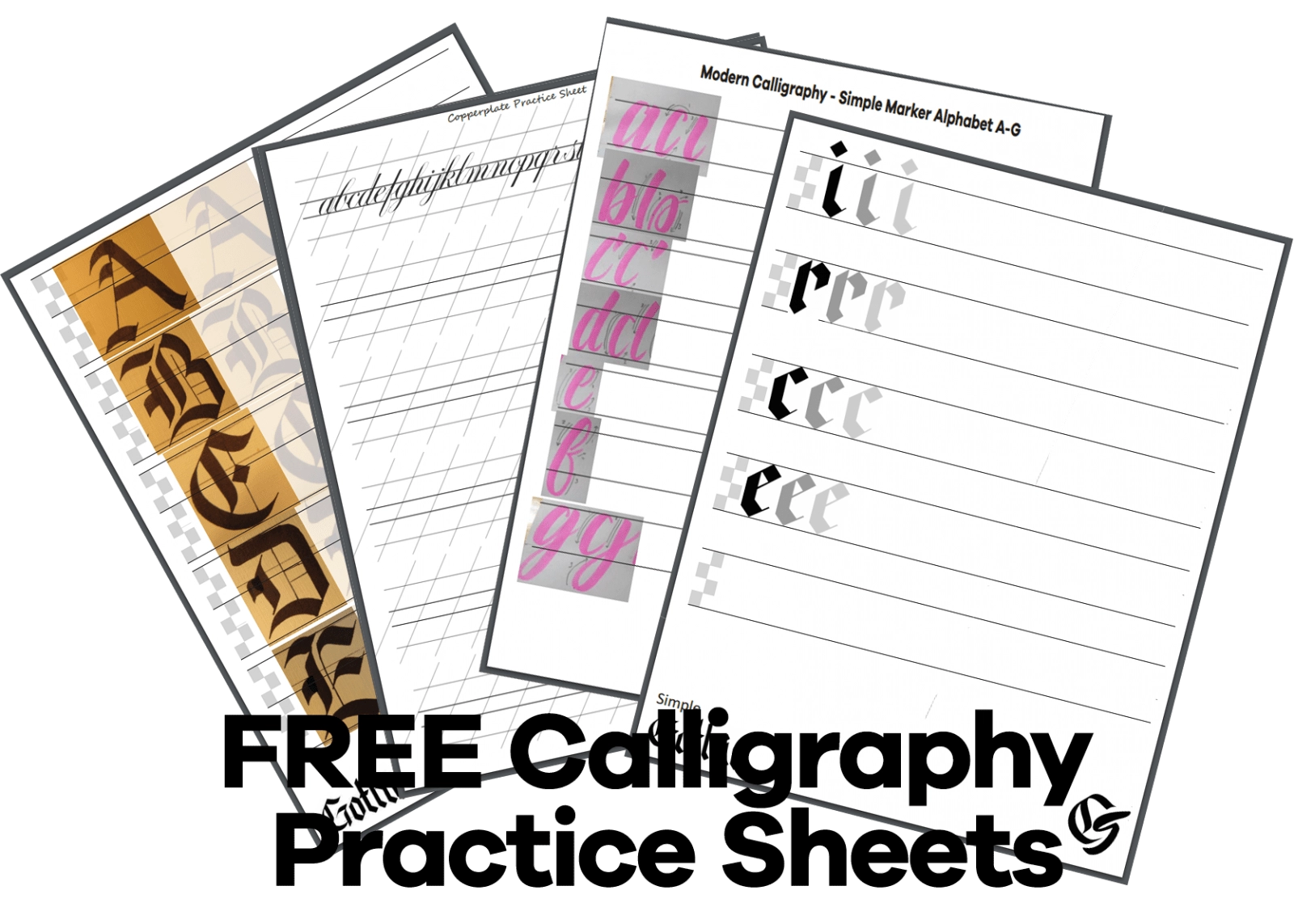 Printable Calligraphy Practice Sheets Pdf