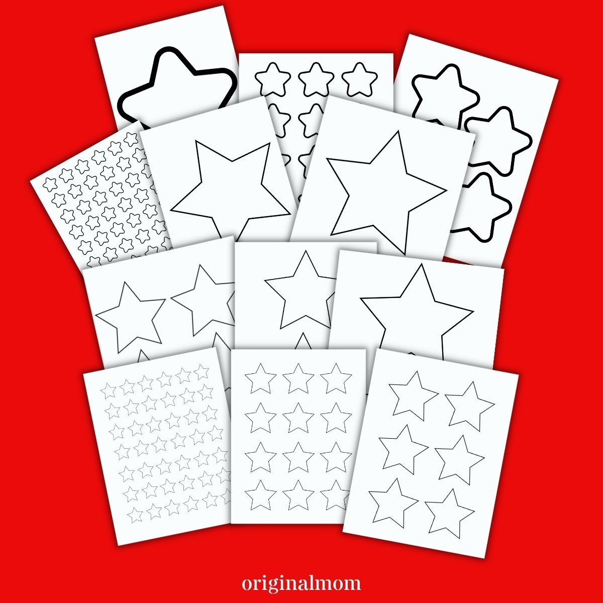 12 Inch Printable Star Template