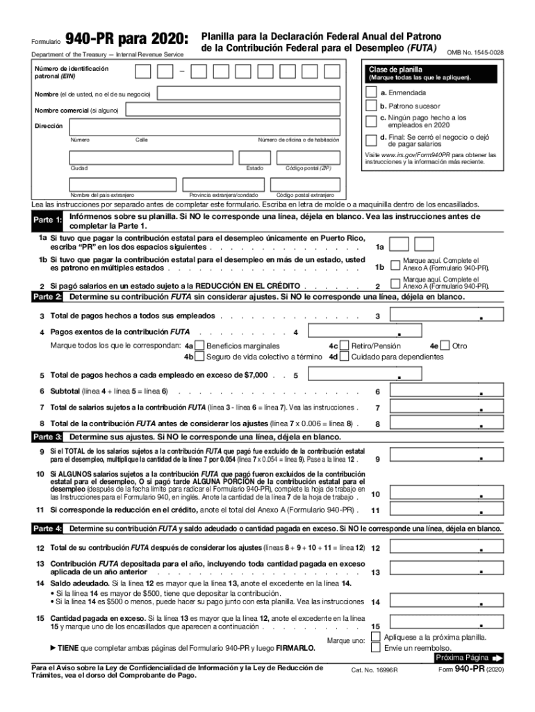 940 Form Fill Out amp Sign Online DocHub