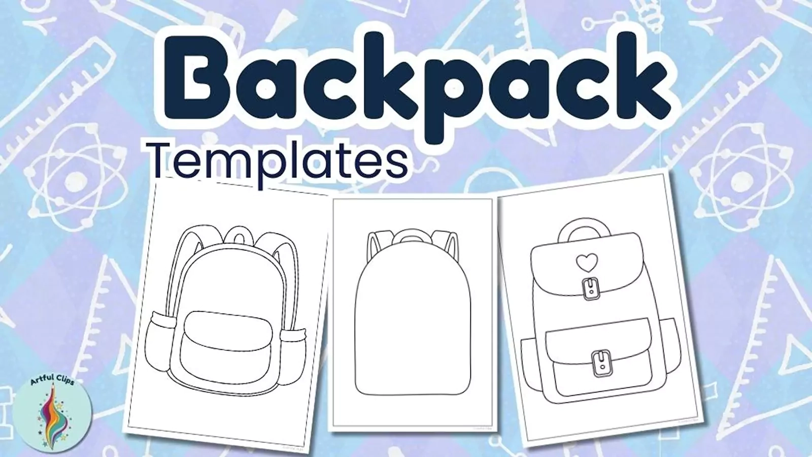 Printable Backpack Template