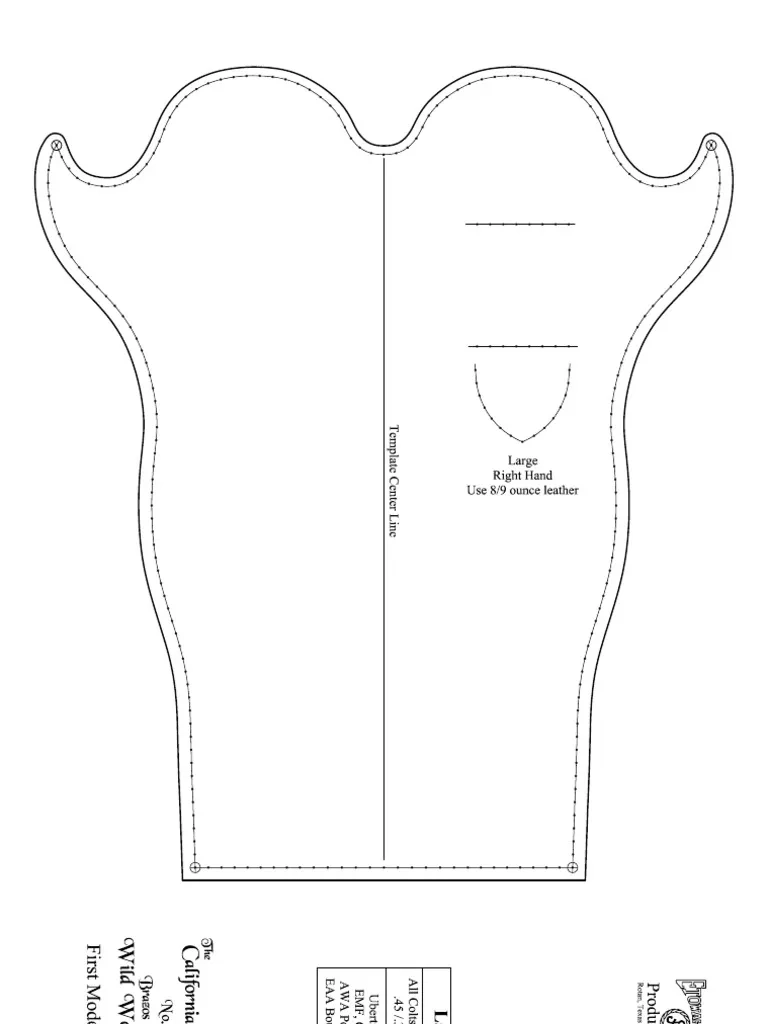 California Holster Patterns PDF Teaching Methods amp Materials