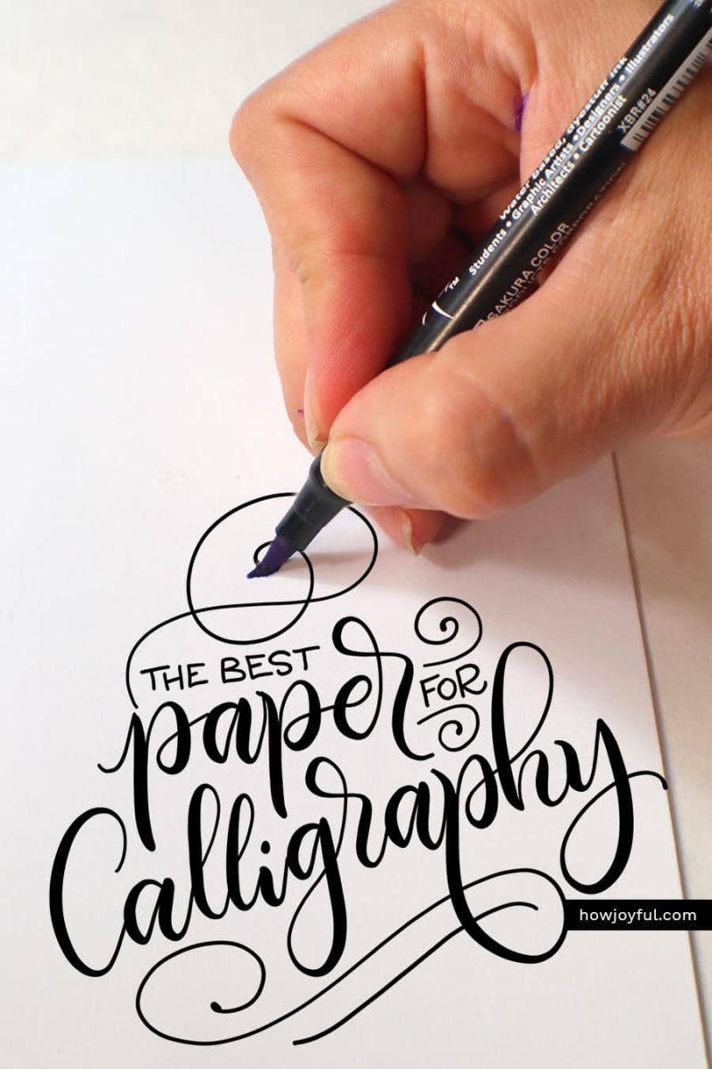 Calligraphy Paper The Best Ones For Practice amp Final Projects in 