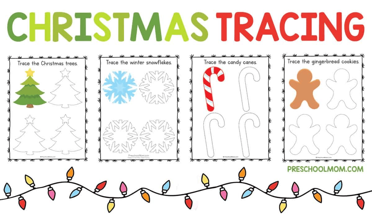 Free Printable Christmas Worksheets Preschool