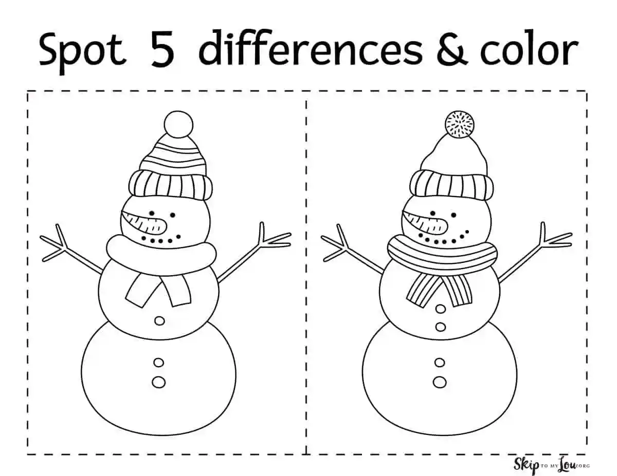 Christmas Printable Worksheets