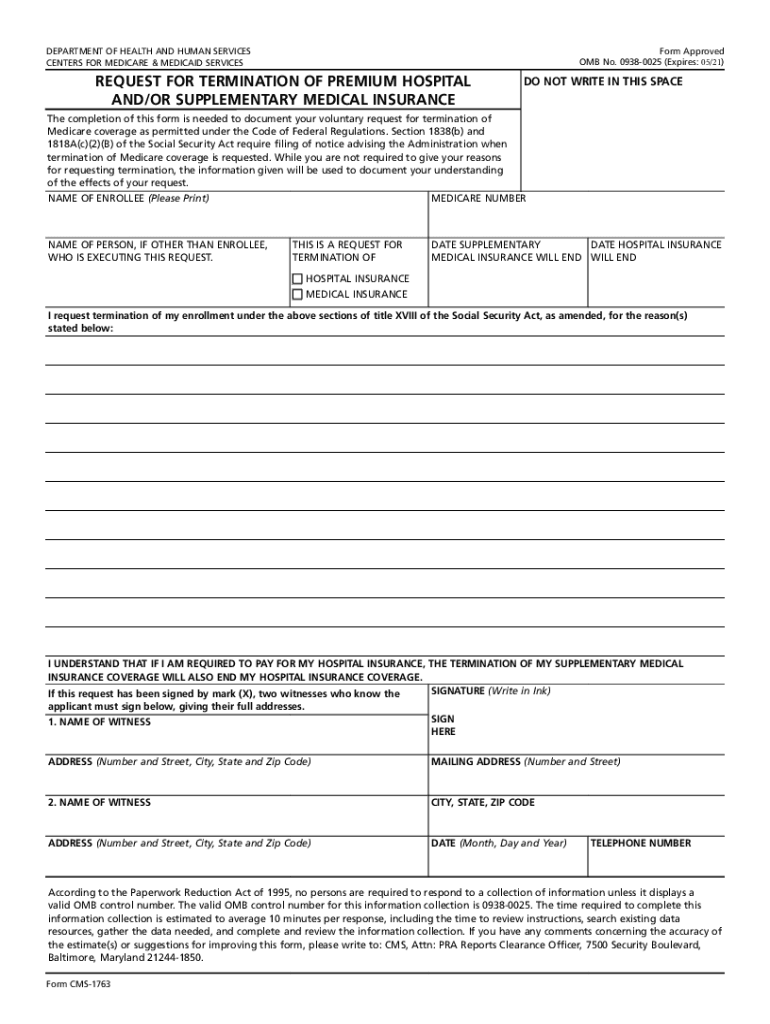 Cms 1763 Fill Out amp Sign Online DocHub