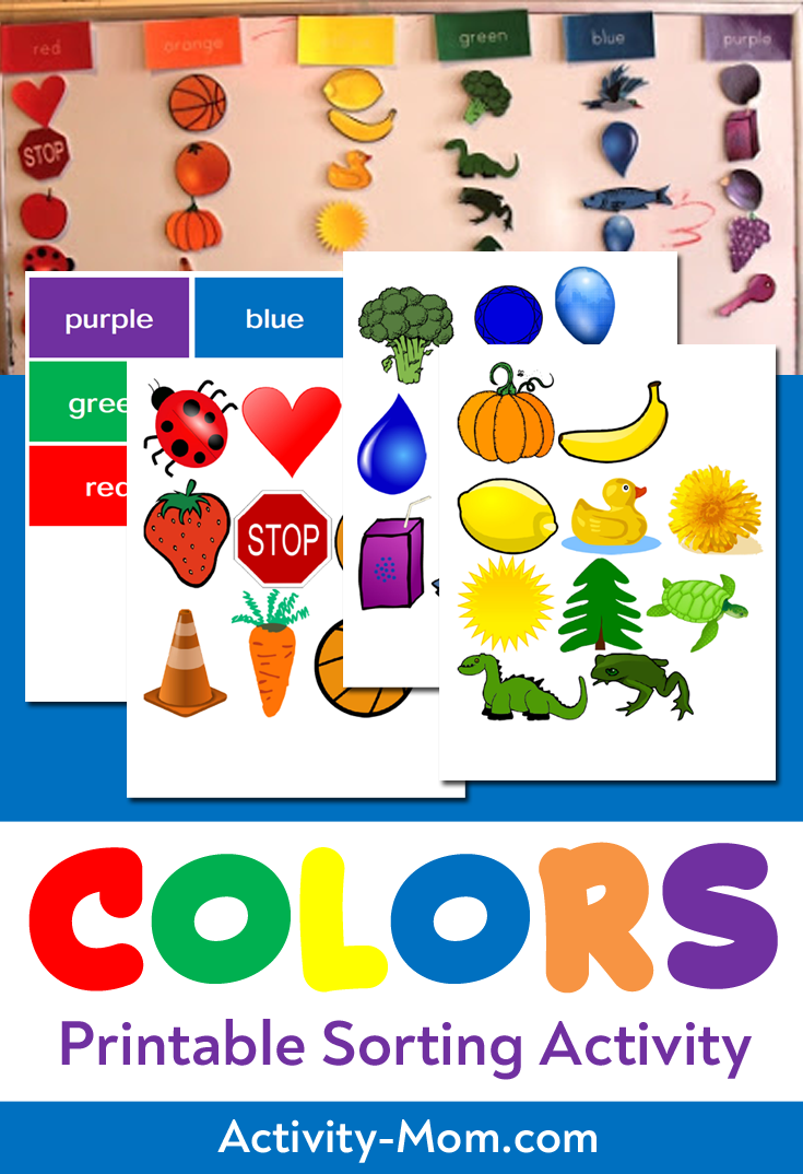 Free Color Sorting Printable