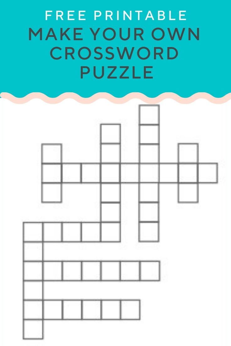 Printable Crossword Puzzles Maker