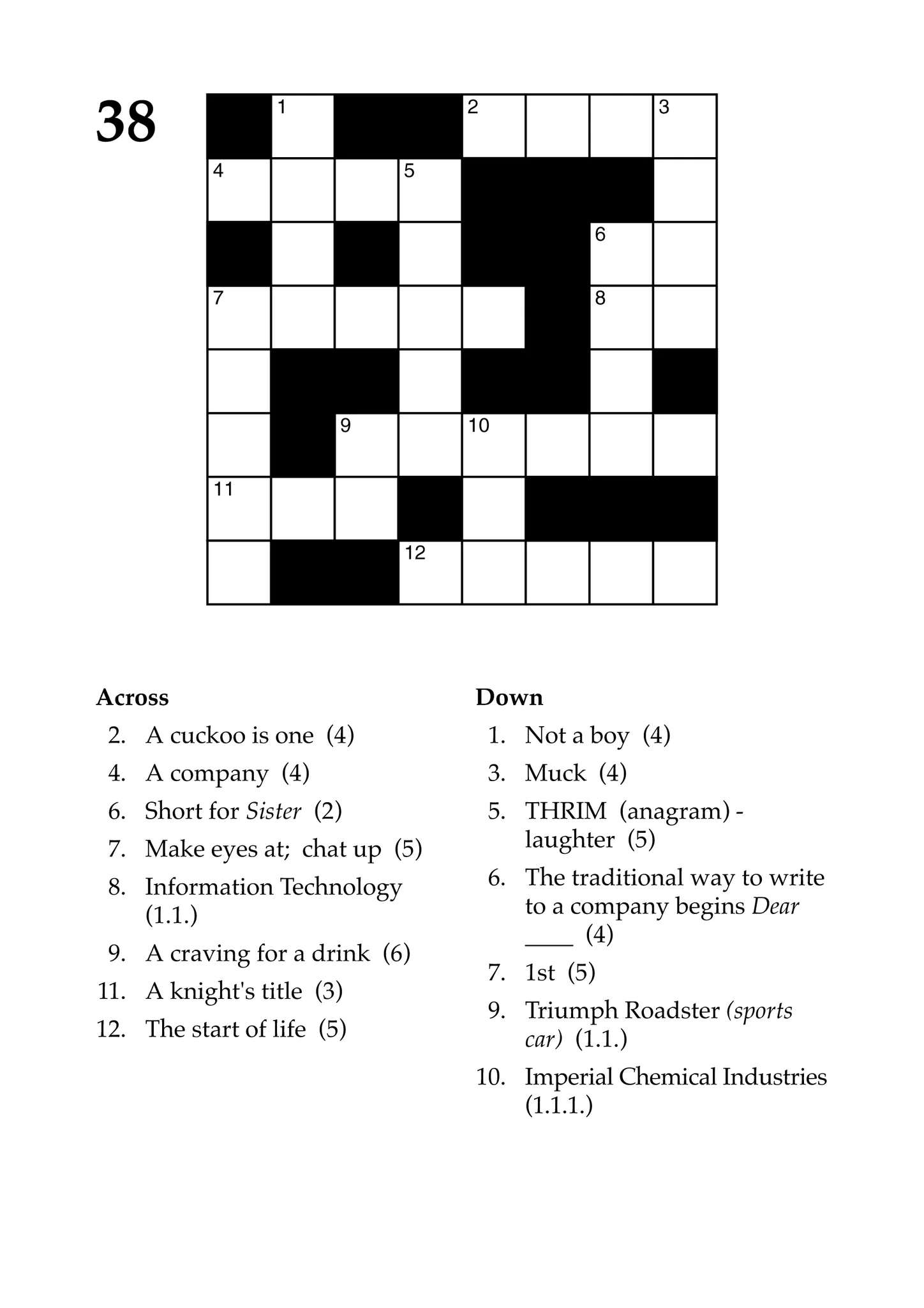 Crosswords For Photocopying Book 2 Gatehouse Books