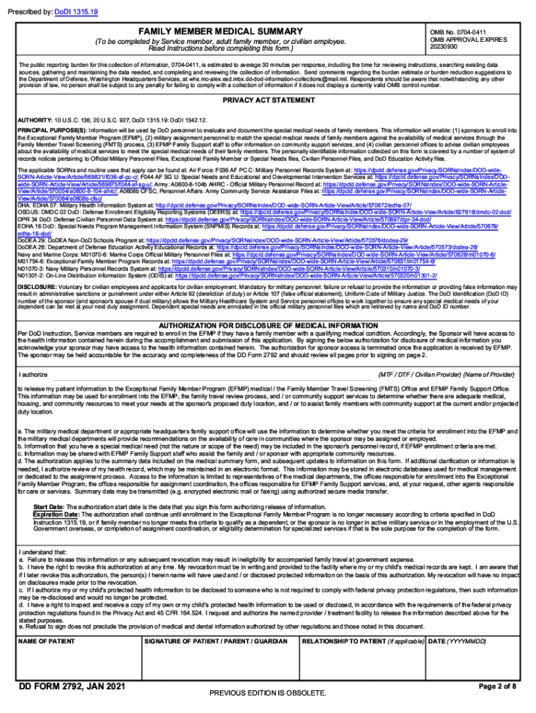 Dd Form 2946 Omb