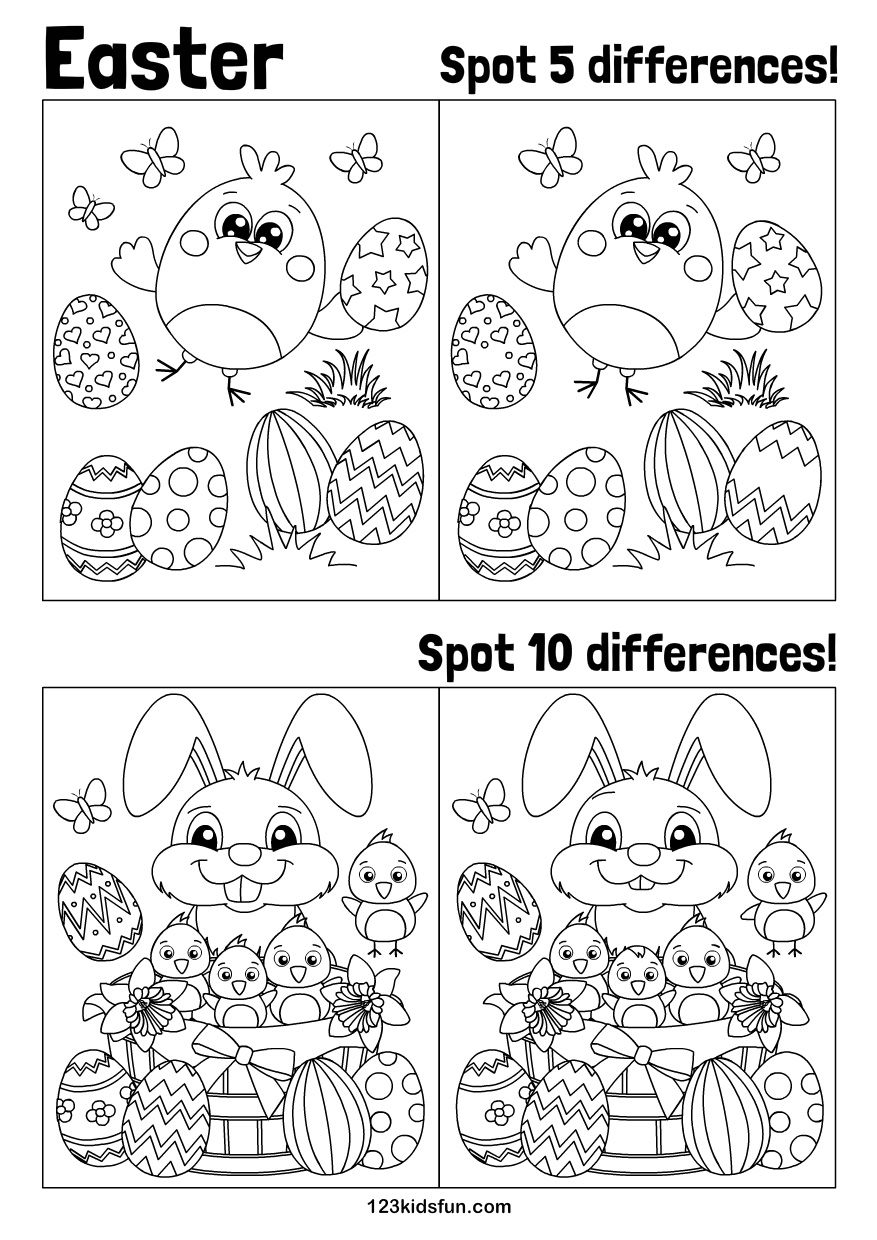 Free Printable Easter Worksheets Pdf