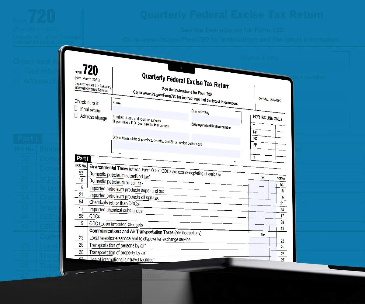 Irs Form 720 Mailing Address