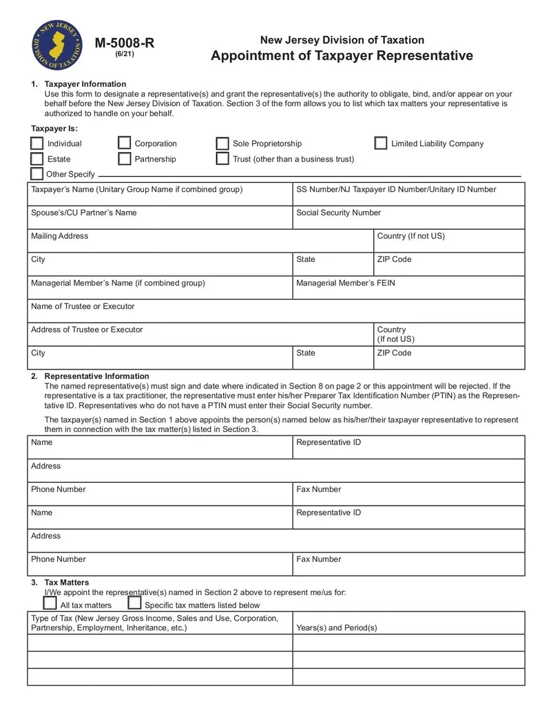 Form M 5008 R Fill And Sign Online With Lumin