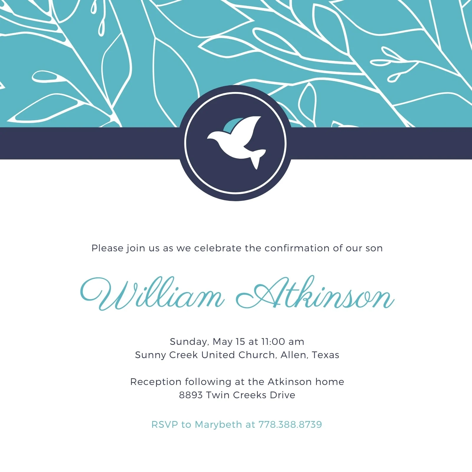 Free Printable Confirmation Cards Print
