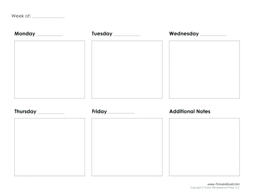 Free Printable 5 Day Calendar Printable Party Favors