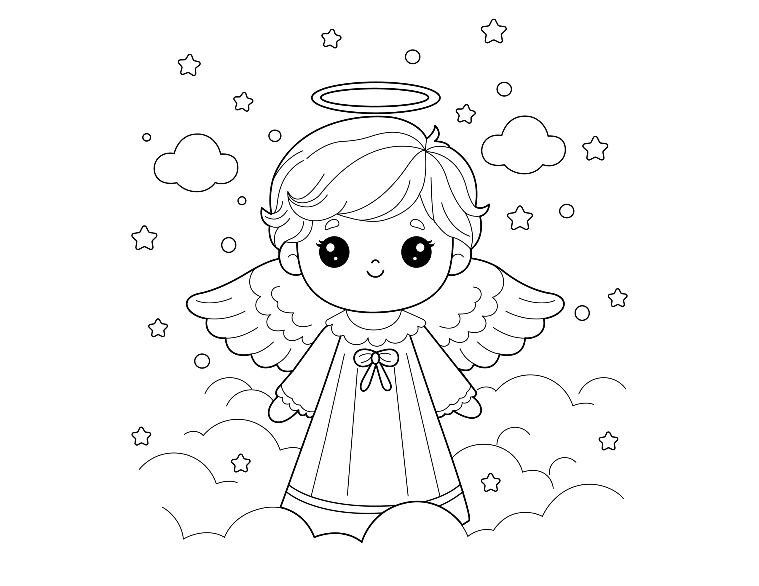 Free Printables Of Angels