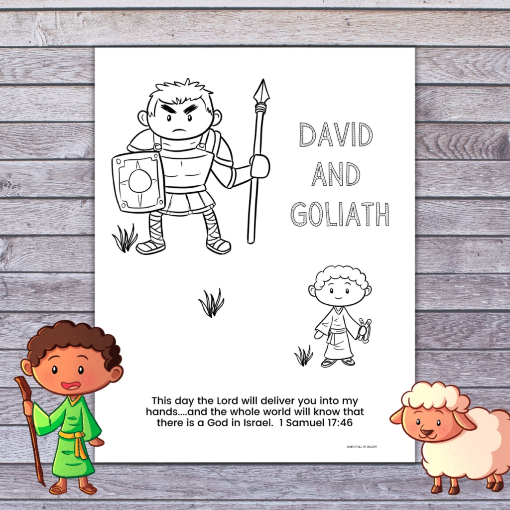 Free Printable David And Goliath Worksheets Printable Worksheets