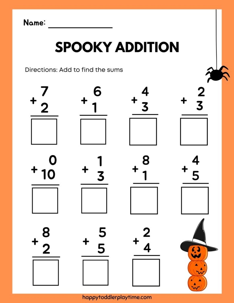 Free Math Worksheets Printable Kindergarten