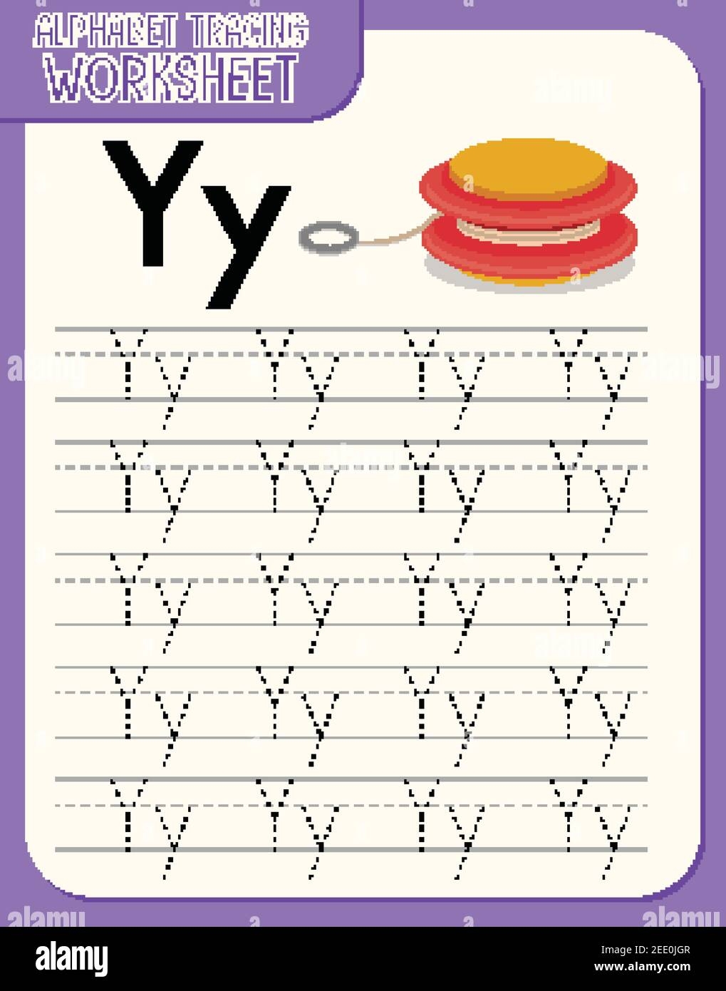 Free Printable Tracing Letter Y Worksheet Letter Y Worksheets 