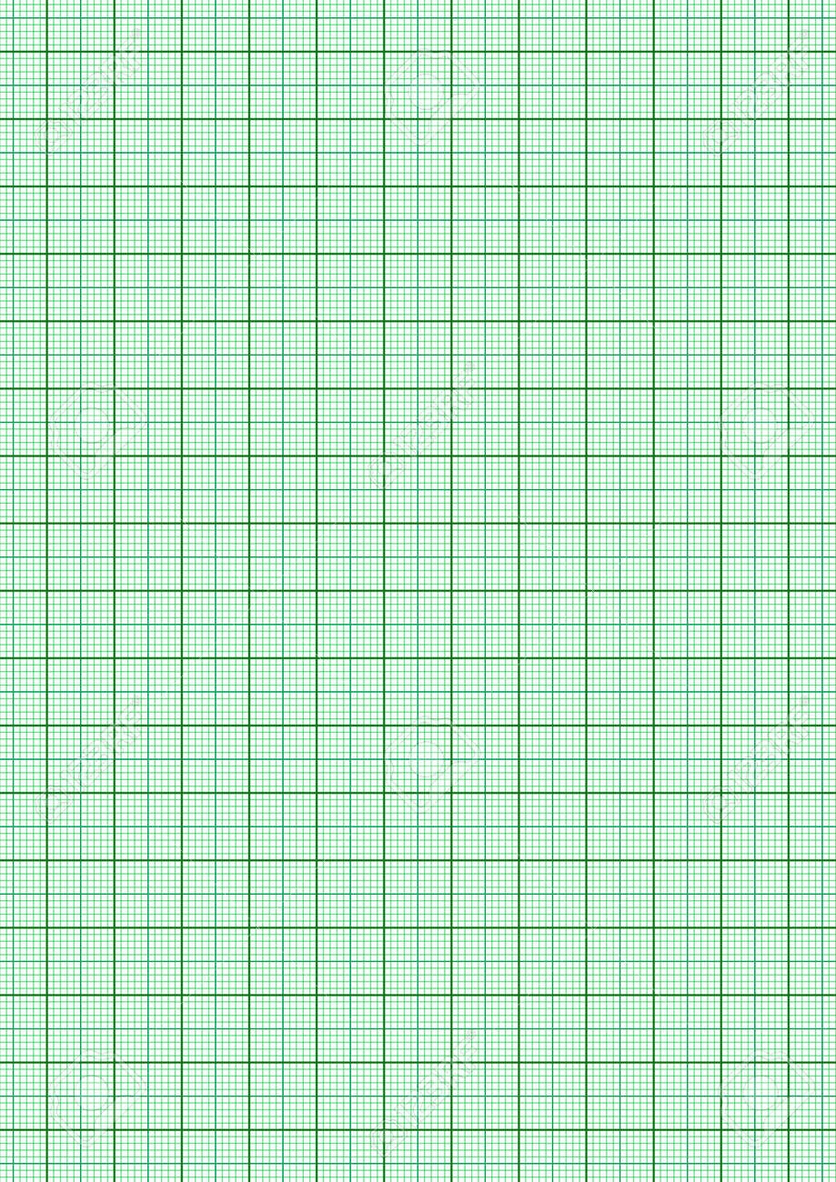 Graph Sheet Printable Green