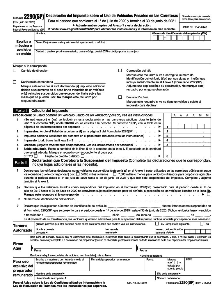 Irs 2290 Form 2024 Printable Fill Out amp Sign Online DocHub