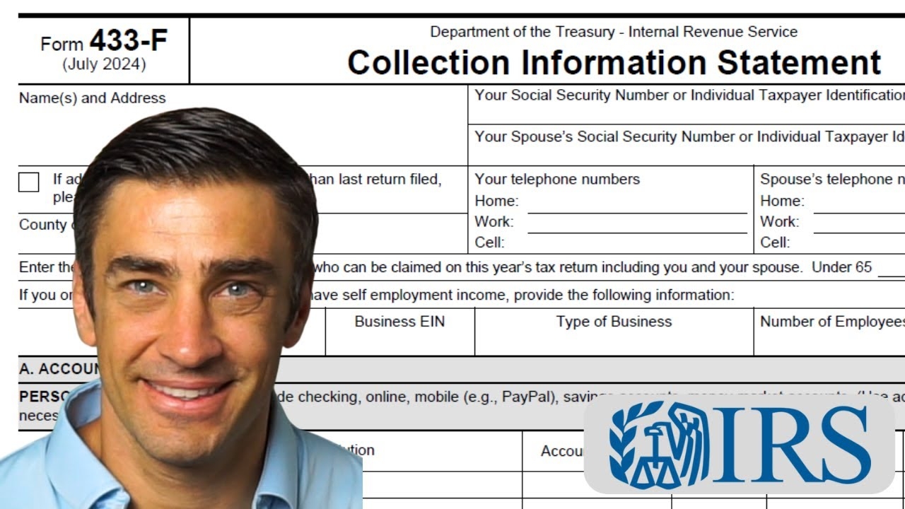 Irs Gov Form 433 F