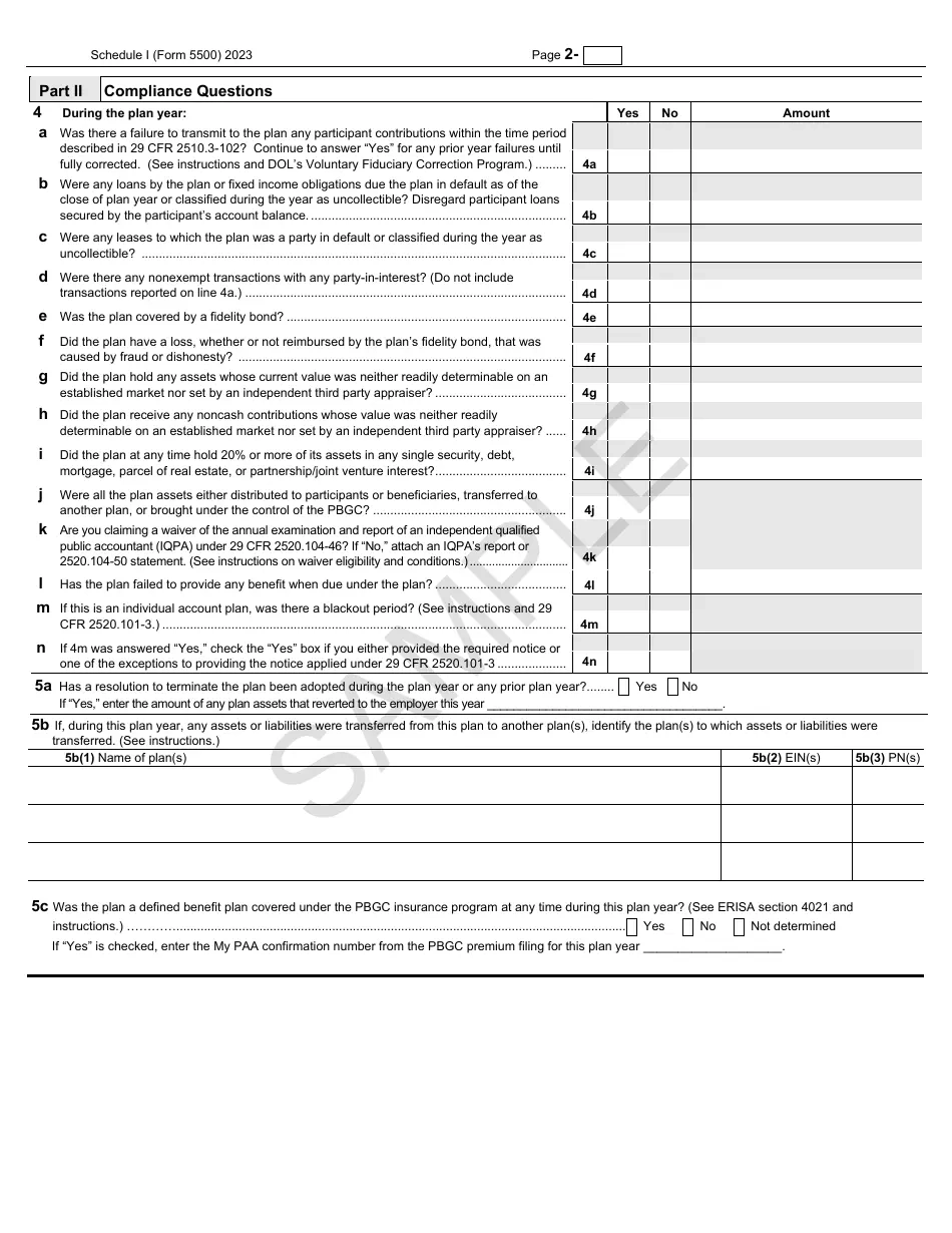 Printable Form 5304 Simple