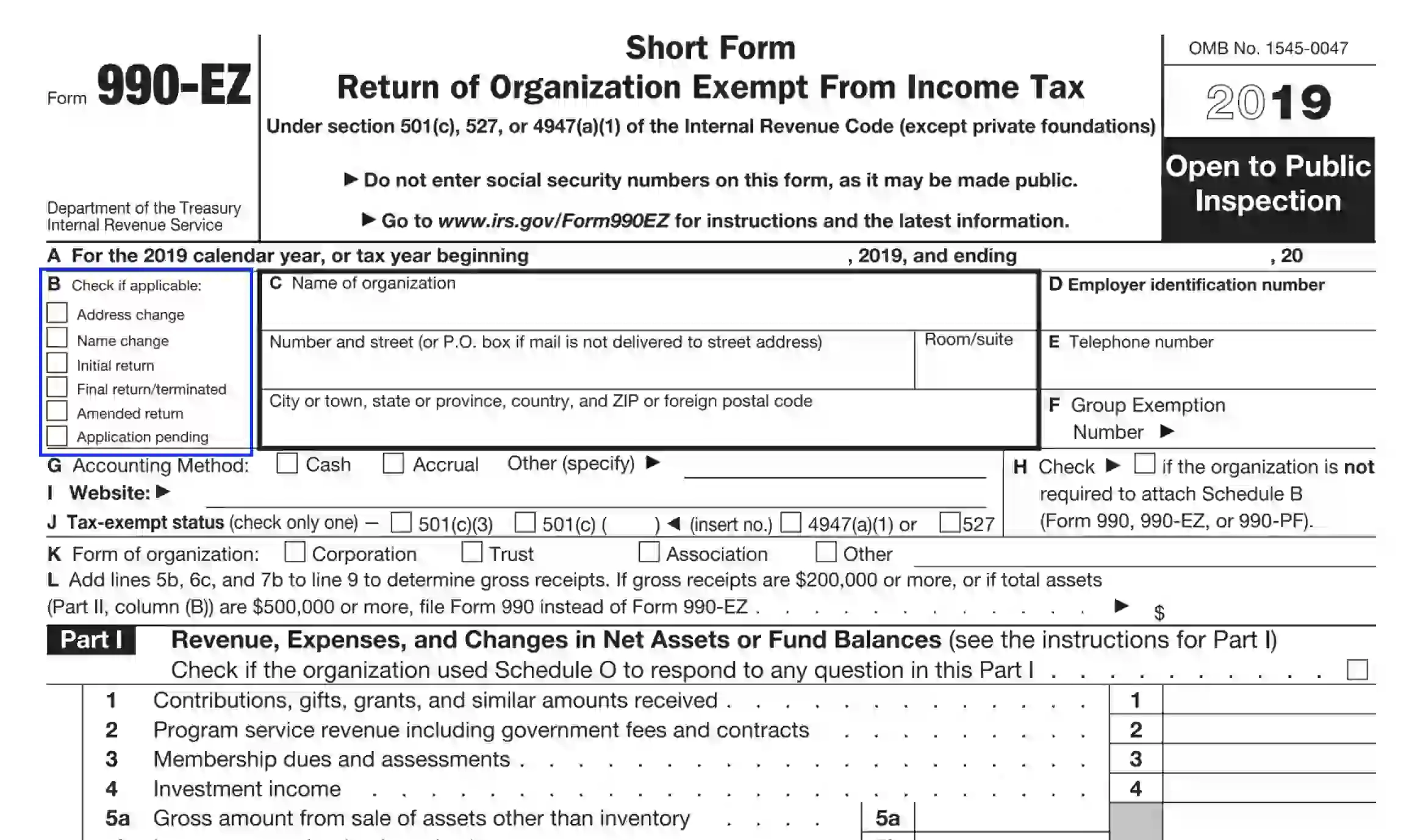 990 N Tax Form Printable