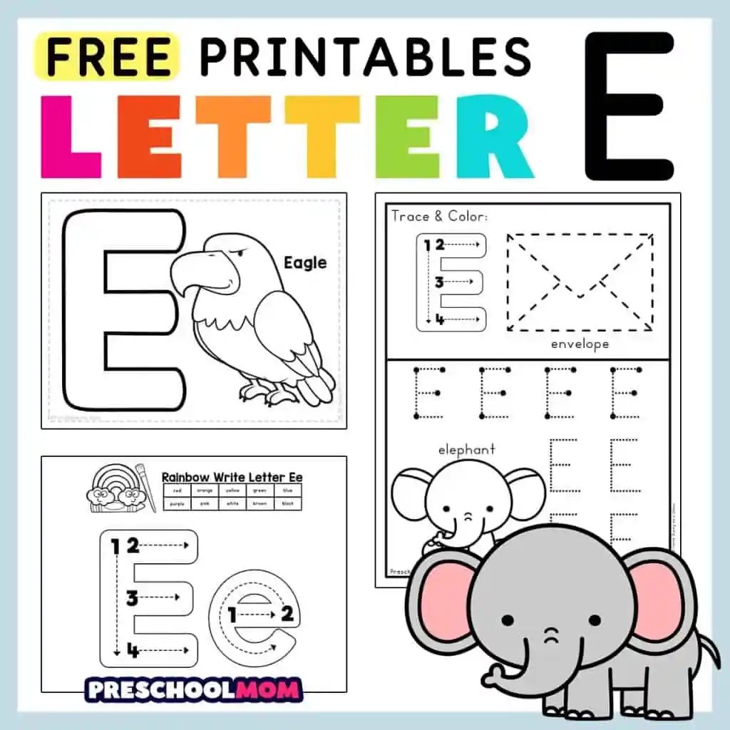 Preschool Letter Worksheets Free Printable