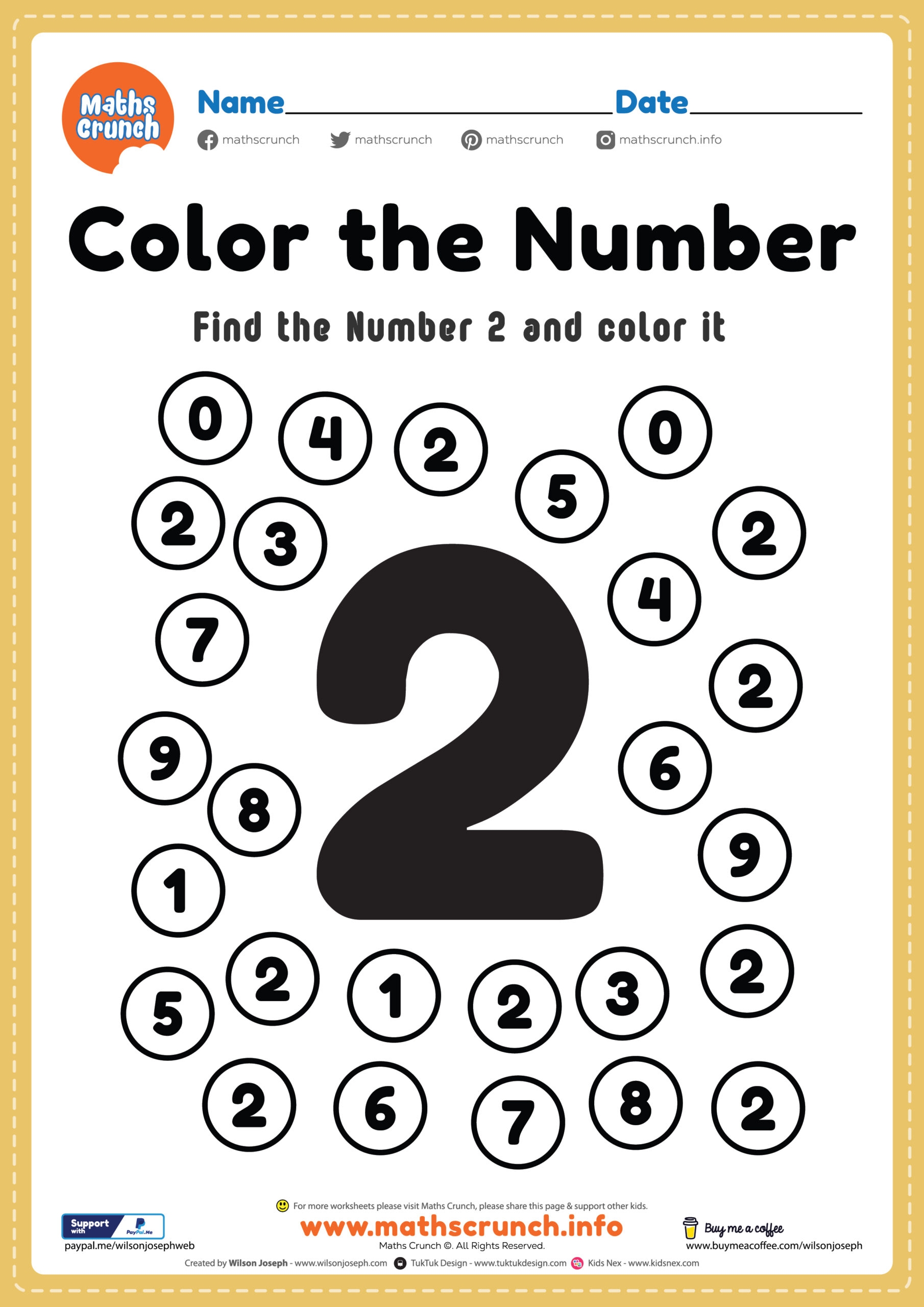 Free Printable Worksheets Math Kids