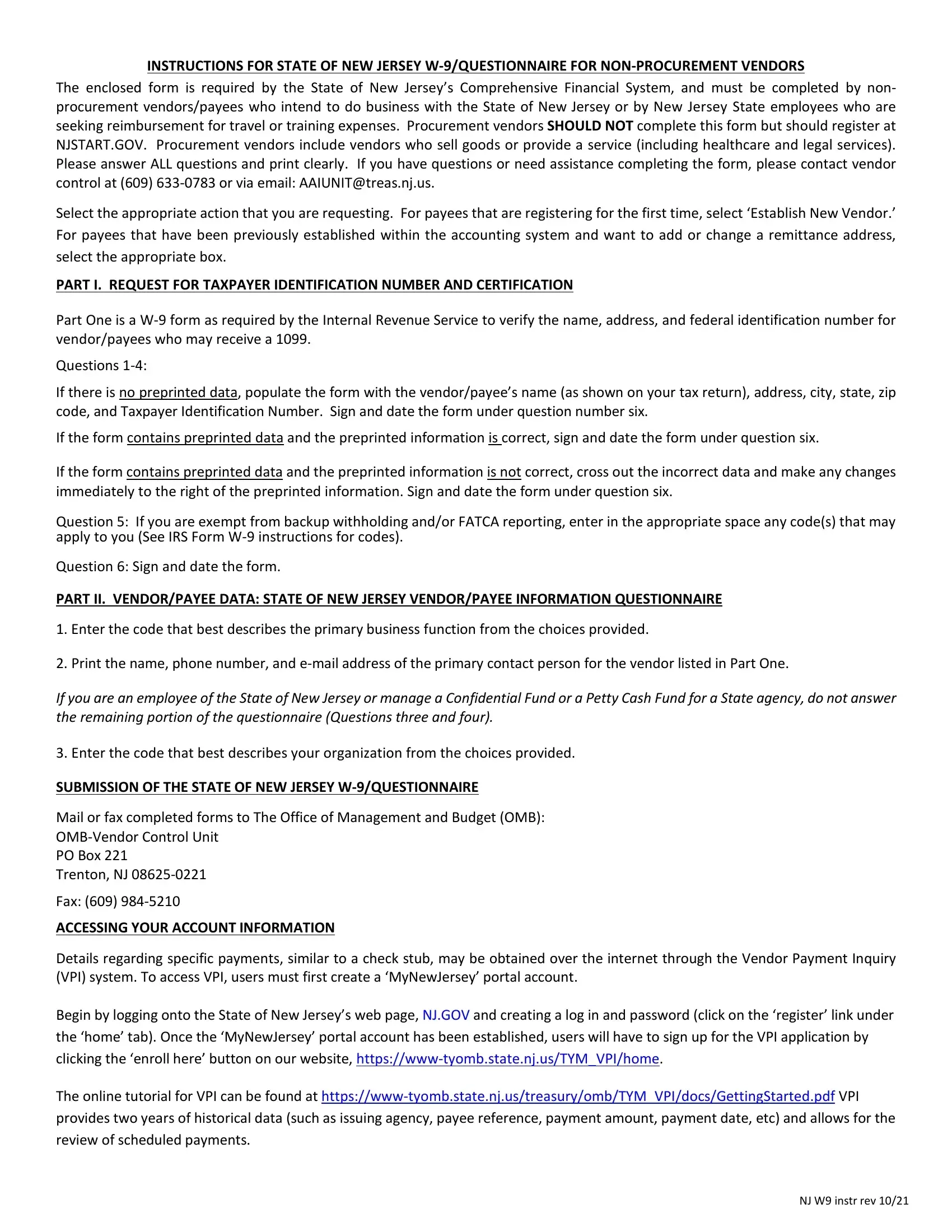 Nj W 9 Form Fill Out Printable PDF Forms Online