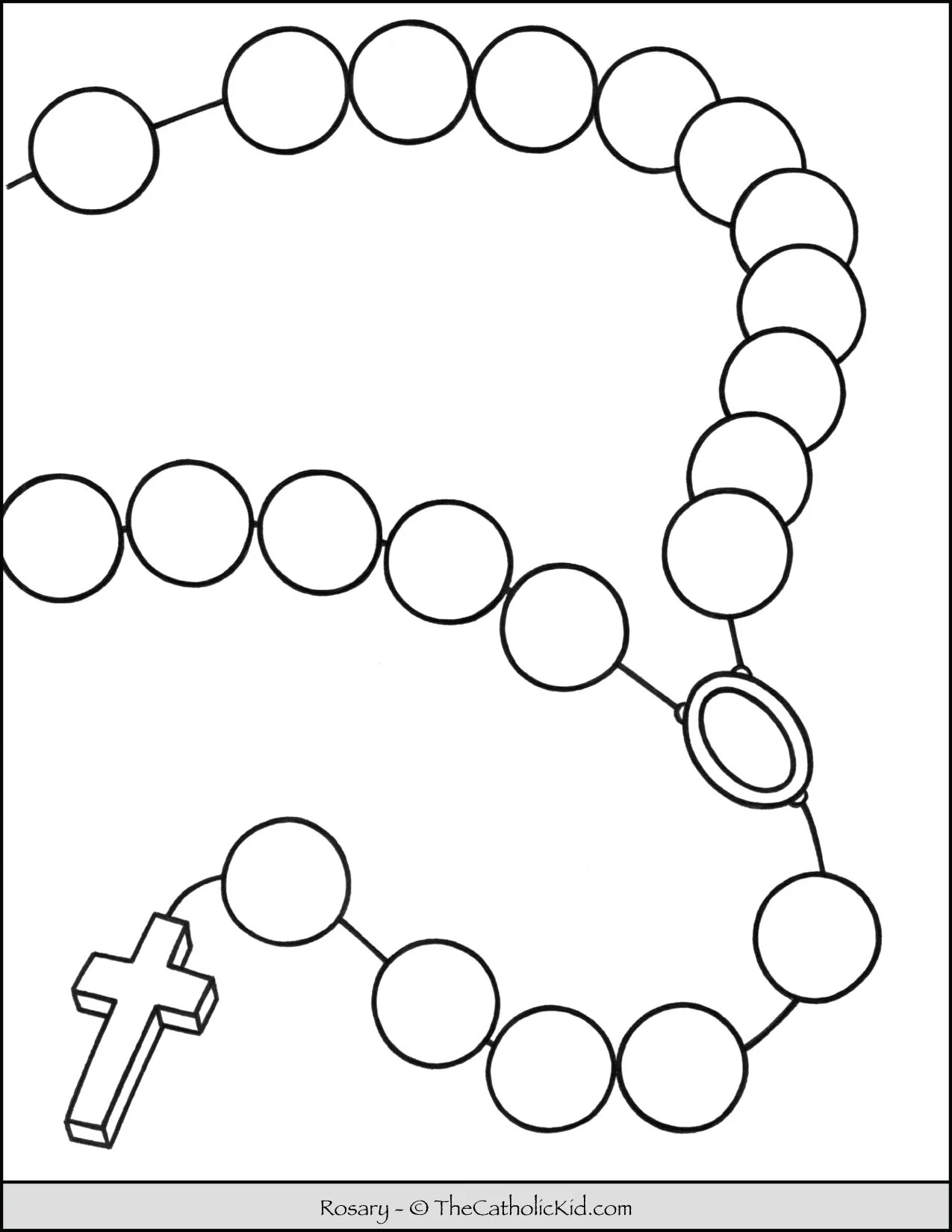 Rosary For Kids Printable