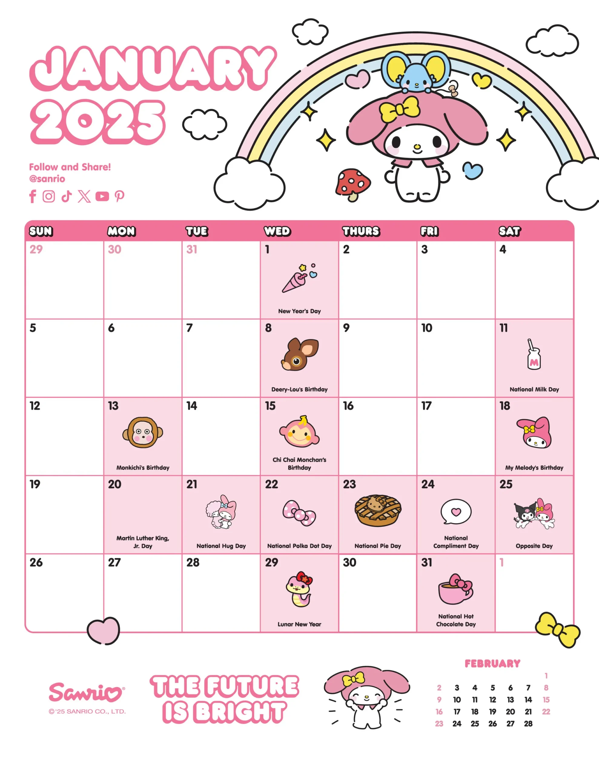 Sanrio Friend Of The Month