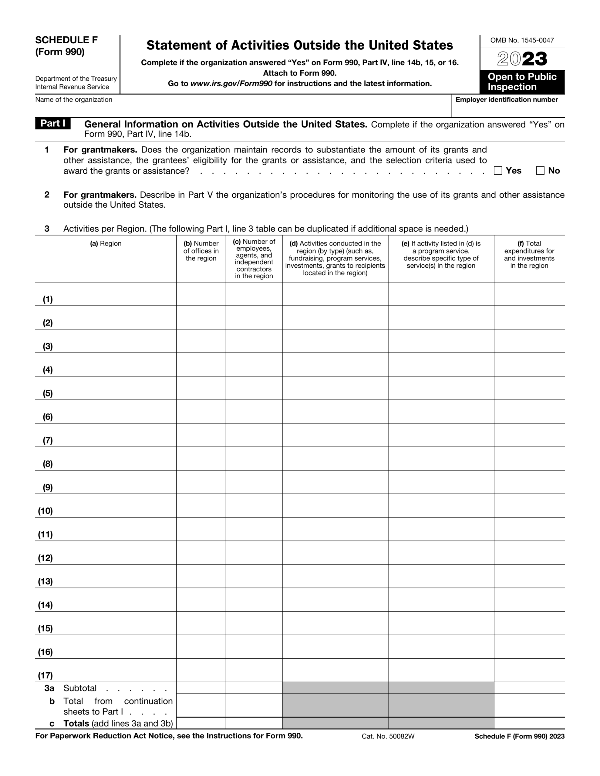 Schedule F Form 990 2024 2025 Fill Forms Online PDF Guru