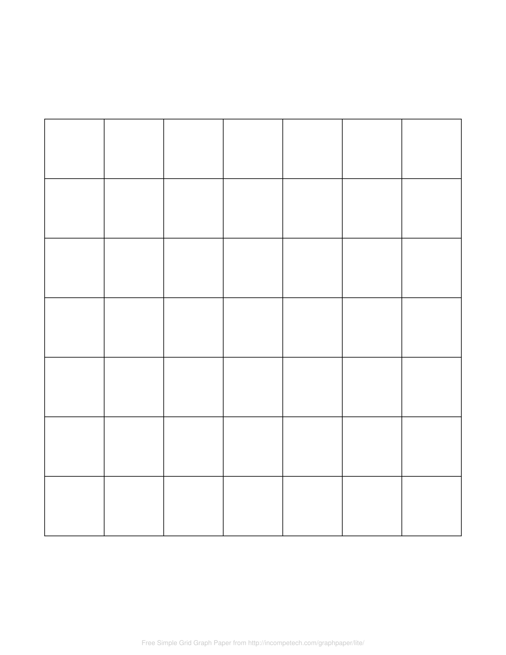 Template For Graph Paper Printable