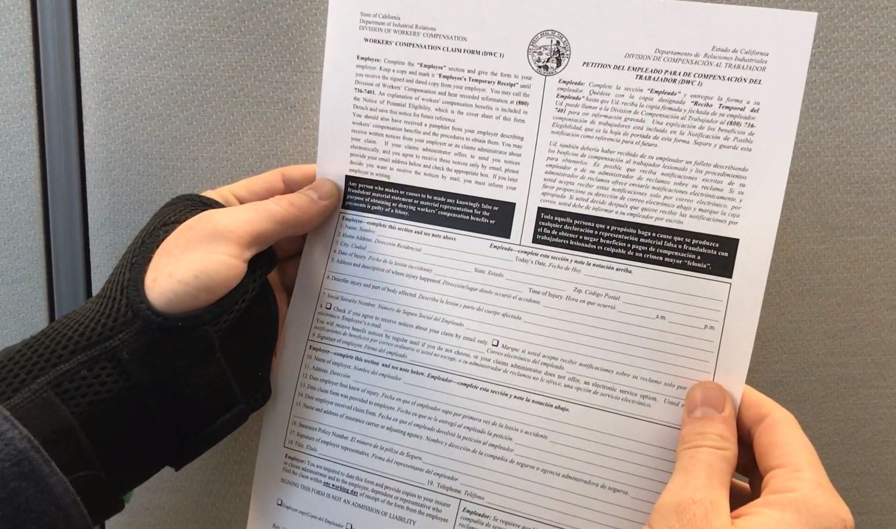 Dwc 1 Form 2025