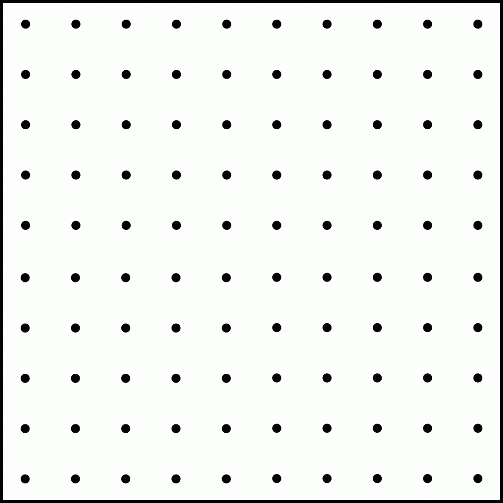 10 Dot Geoboard ClipArt ETC
