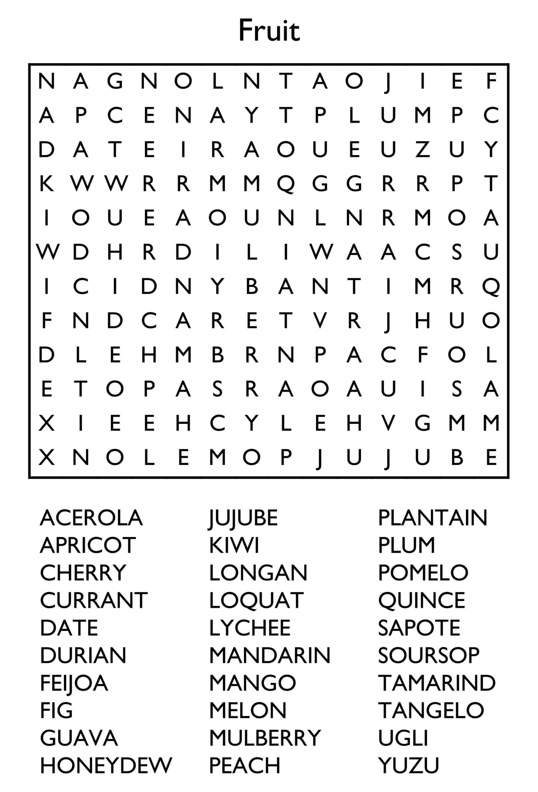Free Printable Codeword Puzzles Pdf