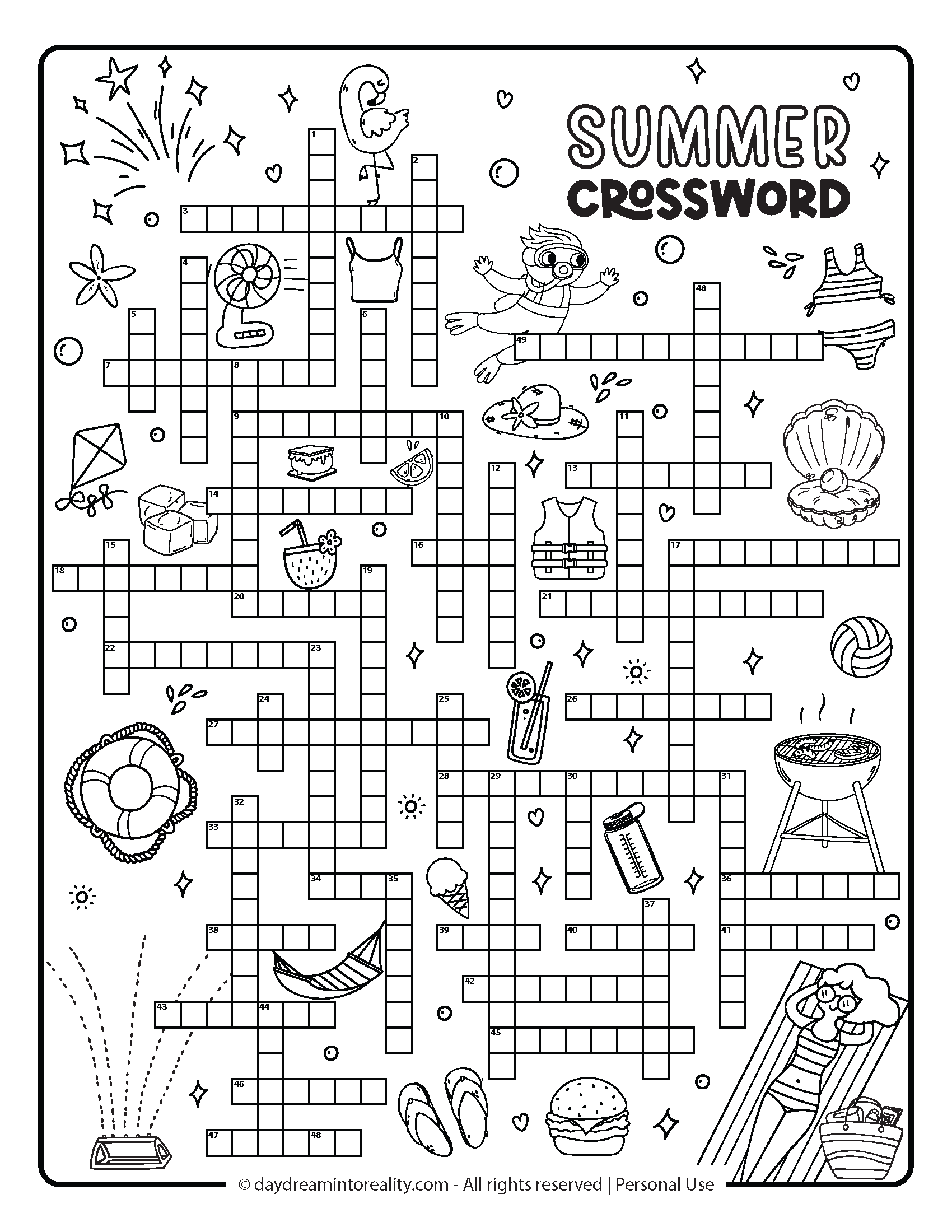 Advanced Crossword Puzzles Printable