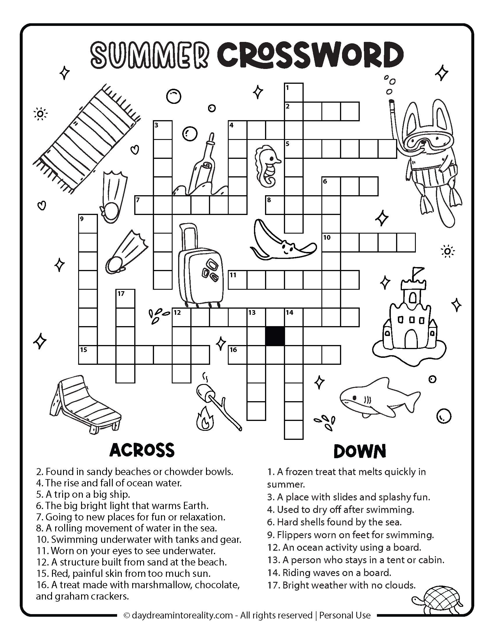 All Free Printable Crossword Puzzles