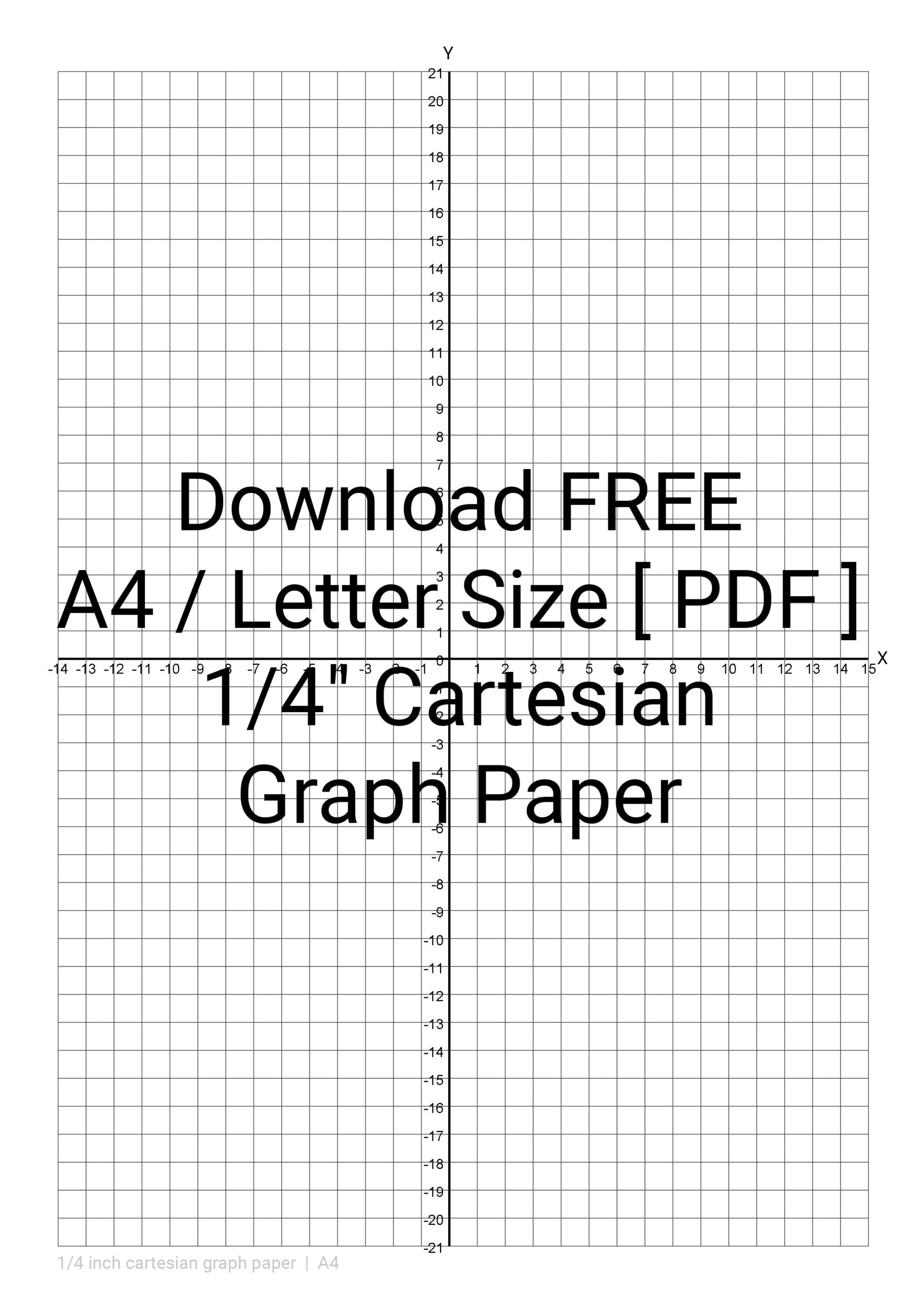 Printable Graphing Paper