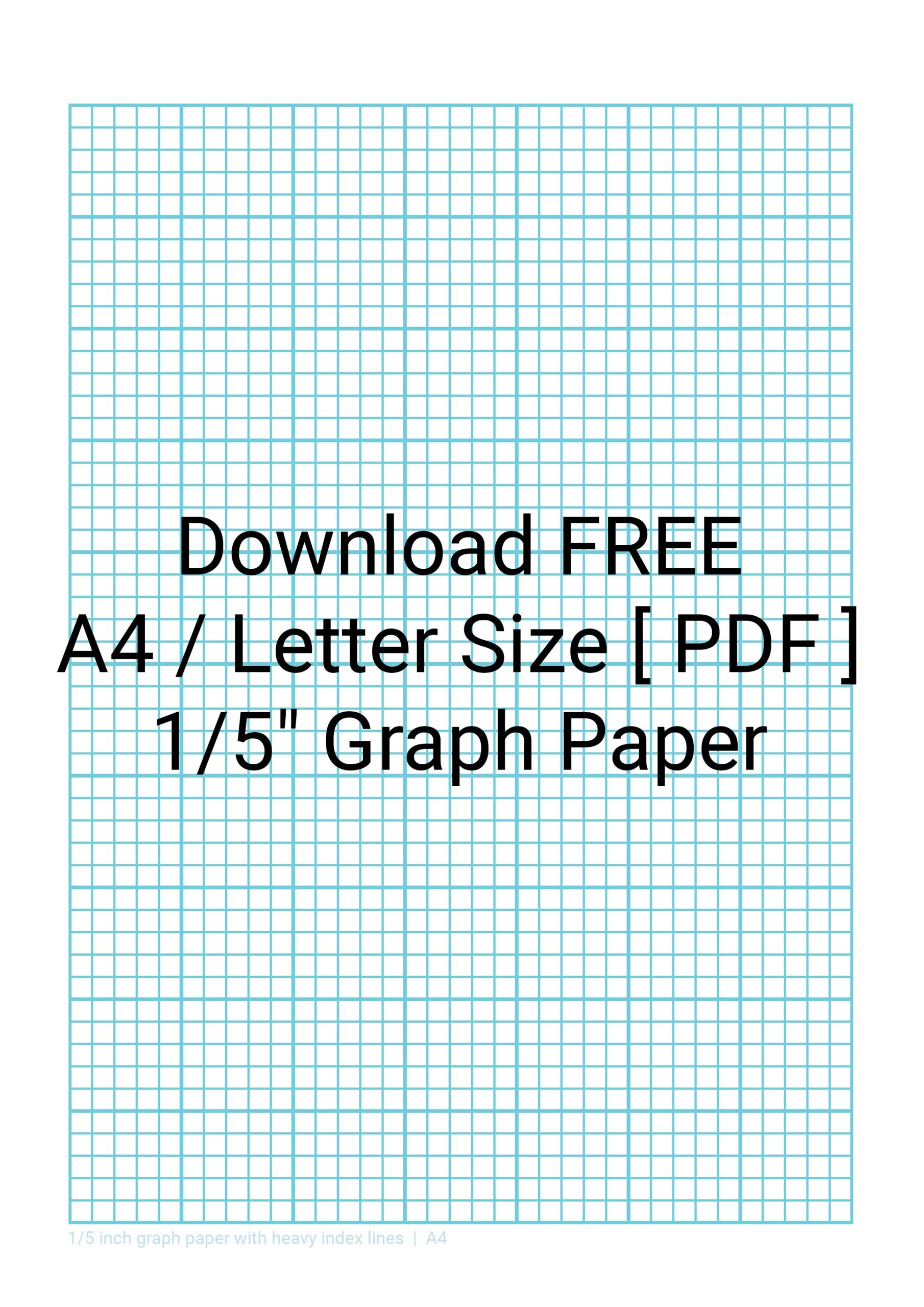 Graph Paper Pdf Printable Free