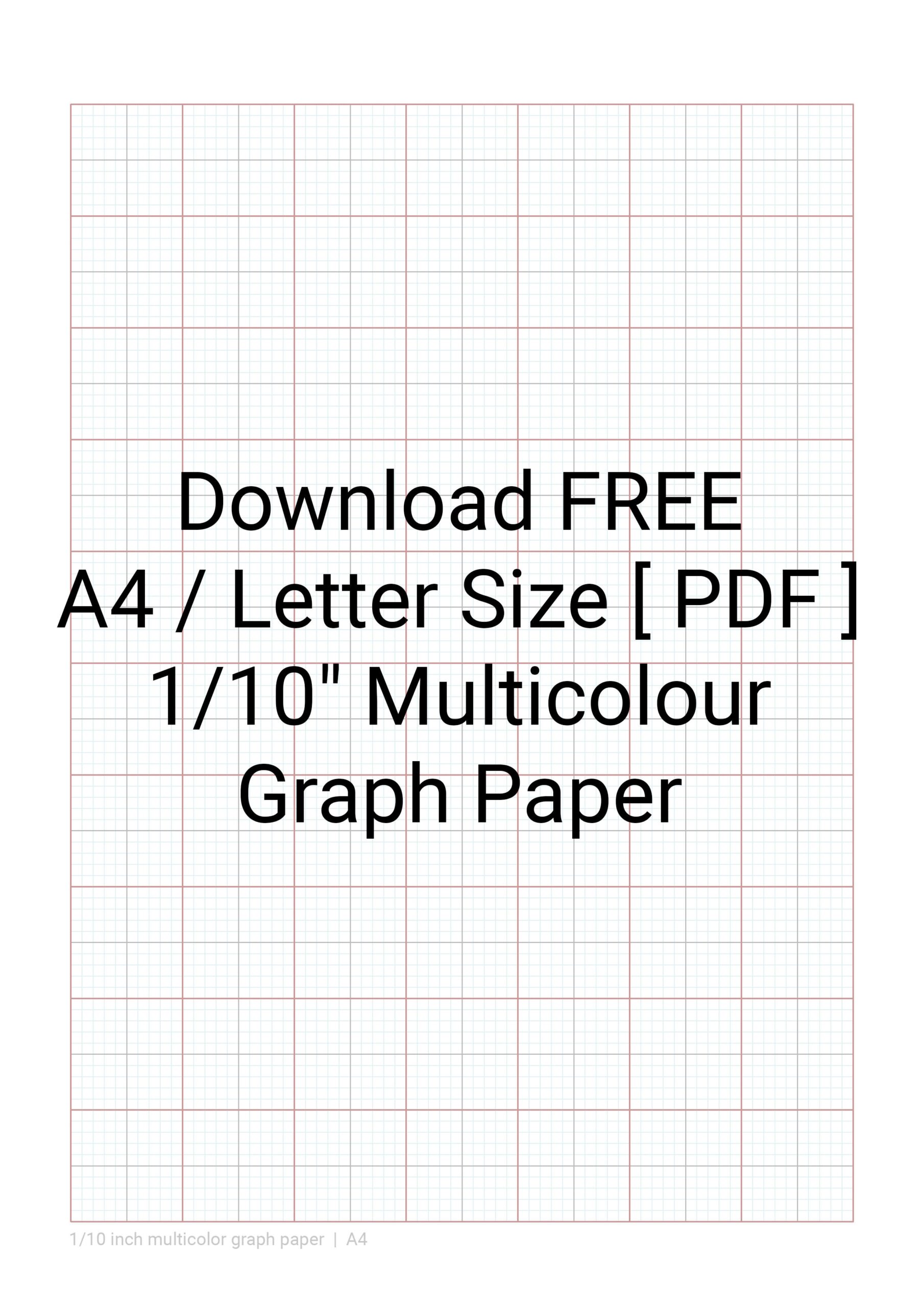 Graph Paper Printable Free Pdf 3/4 Inch