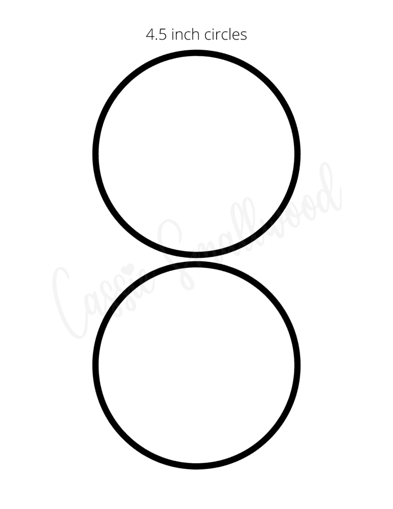 10 Inch Circle Template Printable