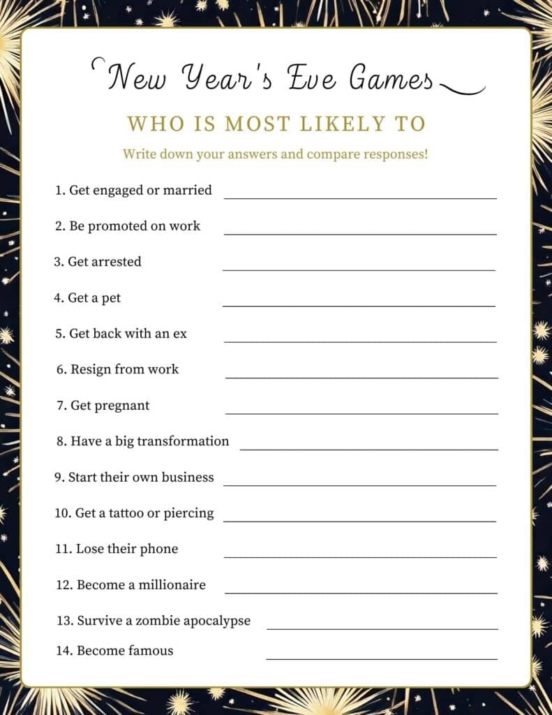 Free Printable Activities For Adults