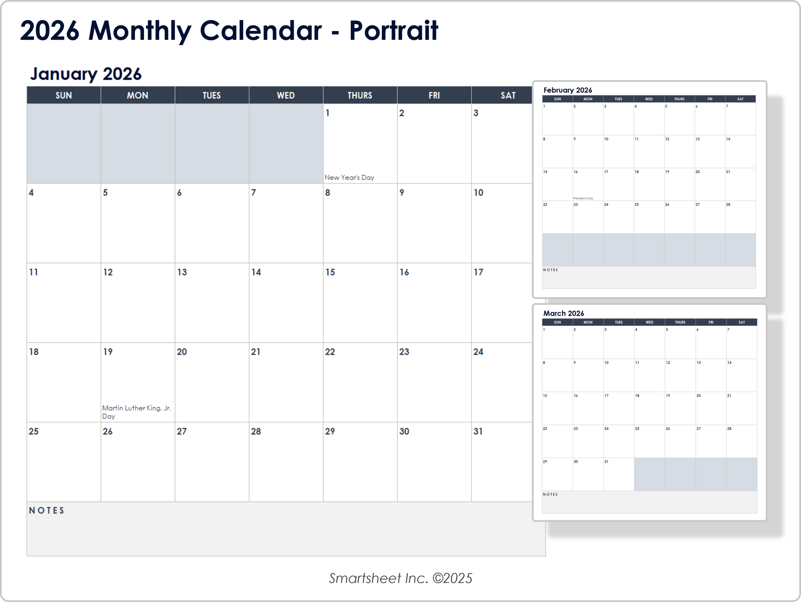 19 Free Google Calendar Templates For 2026