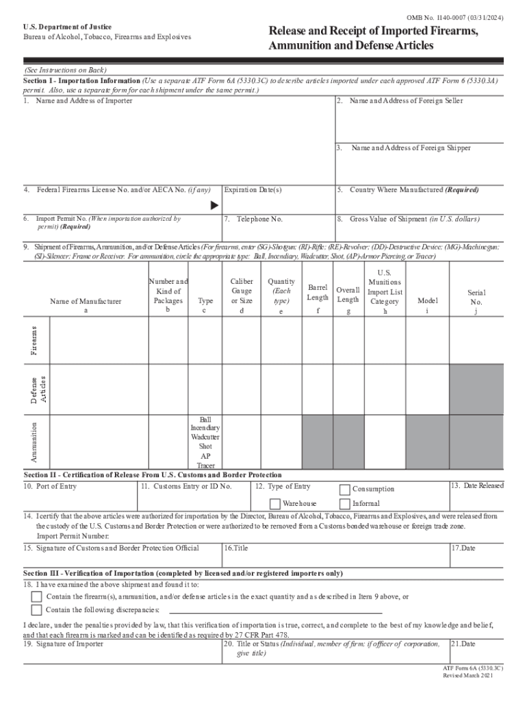 Printable Form 6a