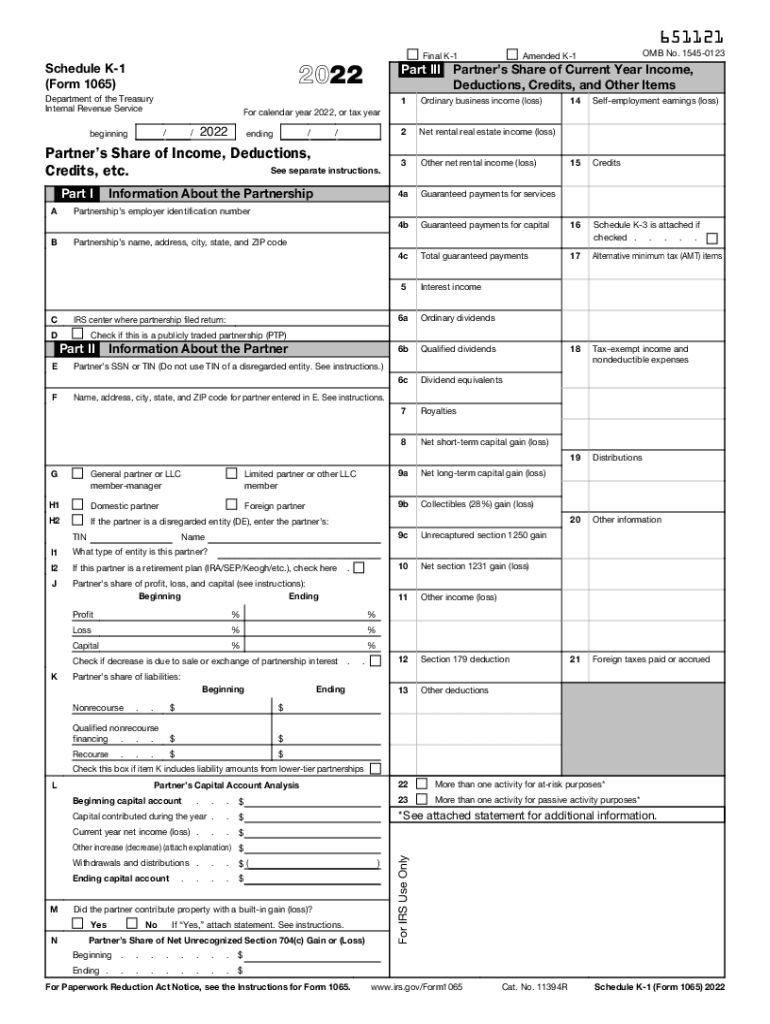 1 Form 2022 Tax Forms